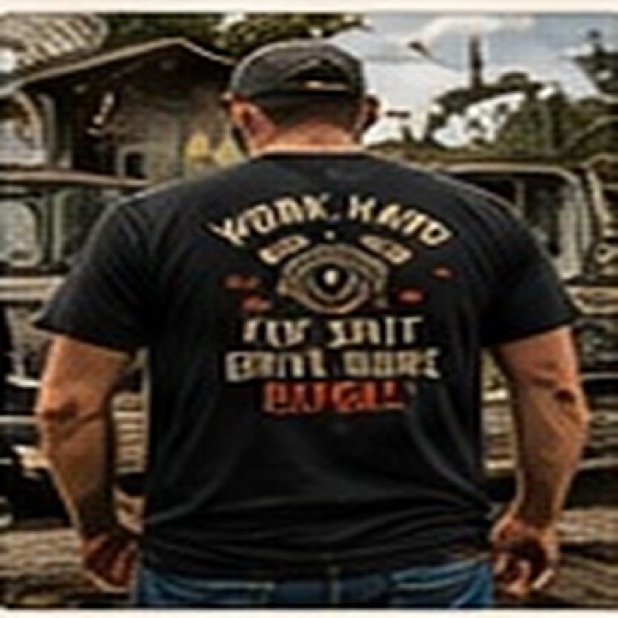 Worker wearing Practical Redneck apparel