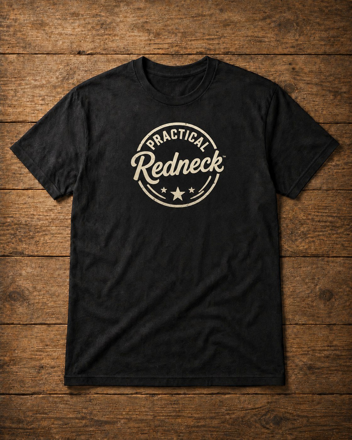 Circular Script Badge Tee