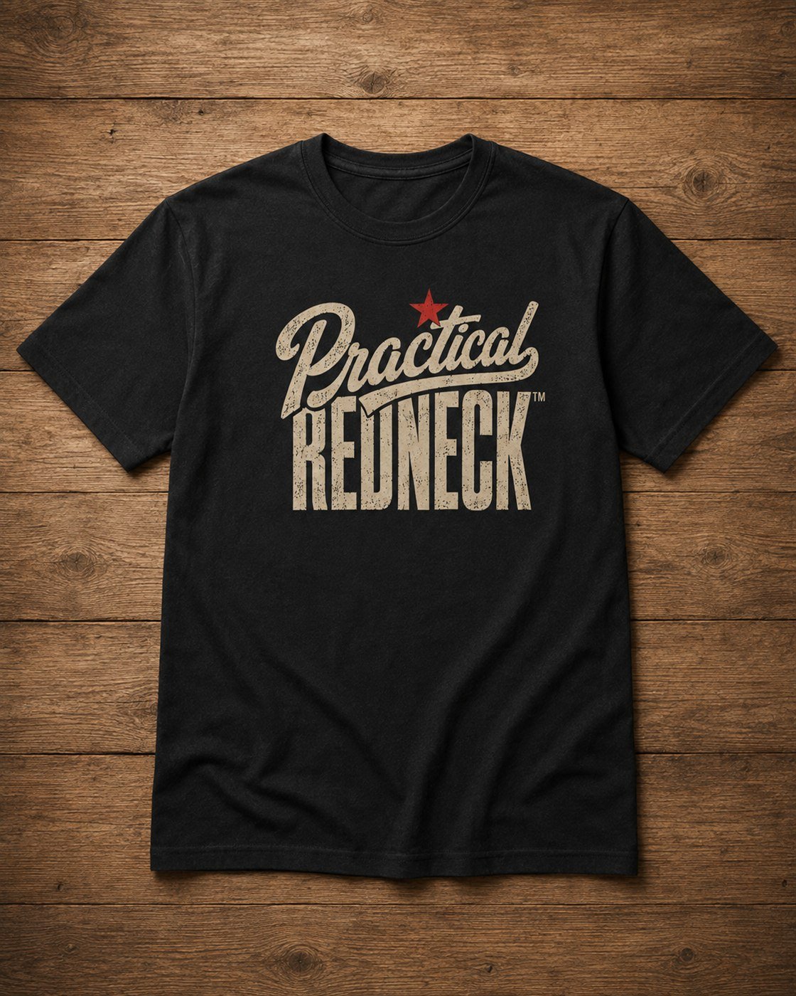 Practical Redneck Logo Tee